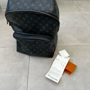 Never used Louis Vuitton backpack. Excellent condition